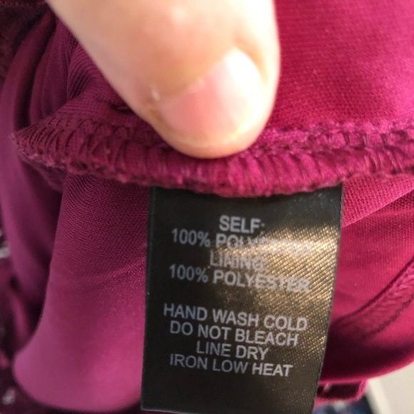 Lulus Love PoemMagenta dress size medium - Picture 16 of 16